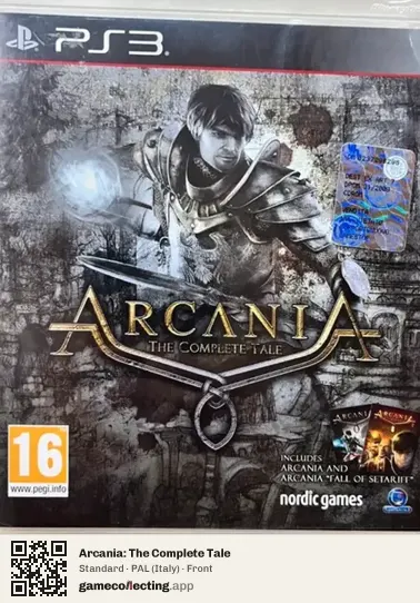 Arcania: The Complete Tale PlayStation 3, Italy box front
