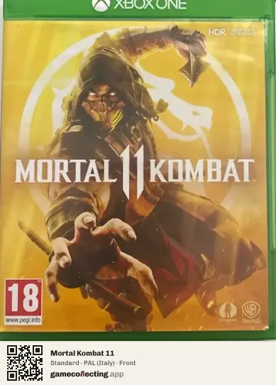 Mortal Kombat 11 Xbox One, Italy box front
