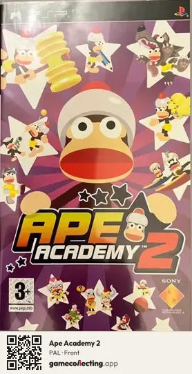 Ape Academy 2 PlayStation Portable, PAL box front