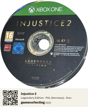 Injustice 2 Xbox One, PAL disc
