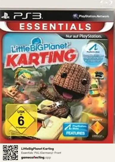 LittleBigPlanet Karting PlayStation 3, Germany box front