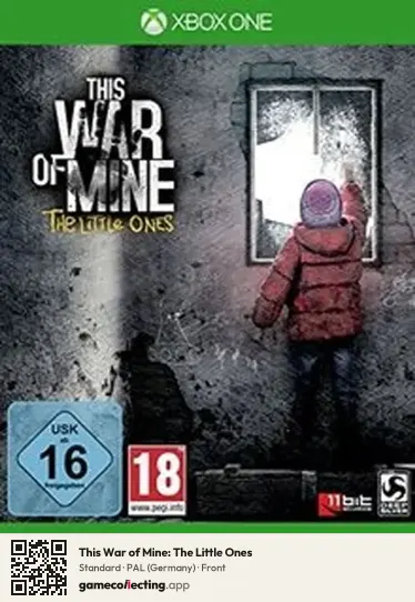 This War of Mine: The Little Ones Xbox One, Germany box front