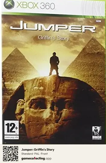 Jumper: Griffin's Story Xbox 360, PAL box front