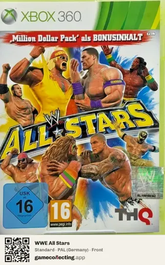 WWE All Stars Xbox 360, Germany box front