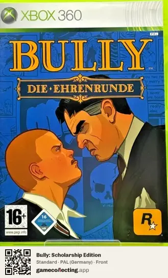Bully: Scholarship Edition Xbox 360, Germany box front