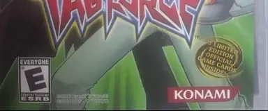 Yu-Gi-Oh! GX Tag Force, the ESRB box on its front