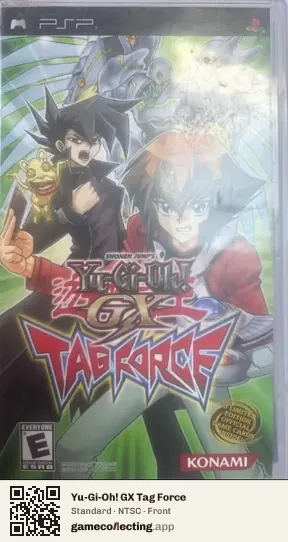 Yu-Gi-Oh! GX Tag Force PlayStation Portable, NTSC box front