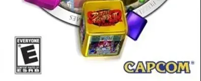 Capcom Puzzle World, the ESRB box on its front