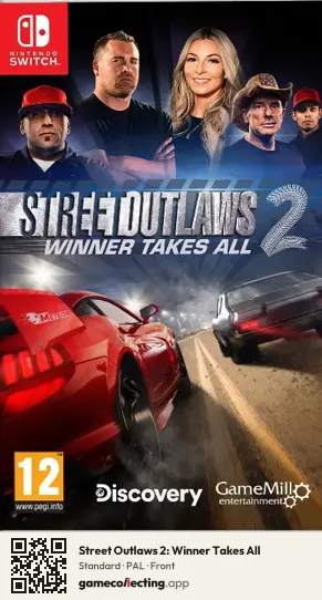 Street Outlaws 2: Winner Takes All Nintendo Switch, PAL box front