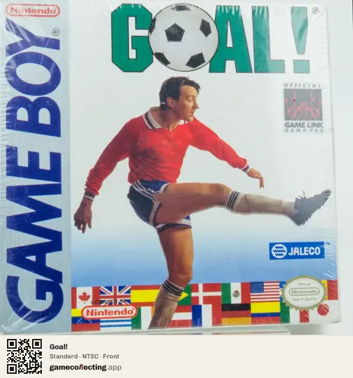 Goal! Game Boy, NTSC box front