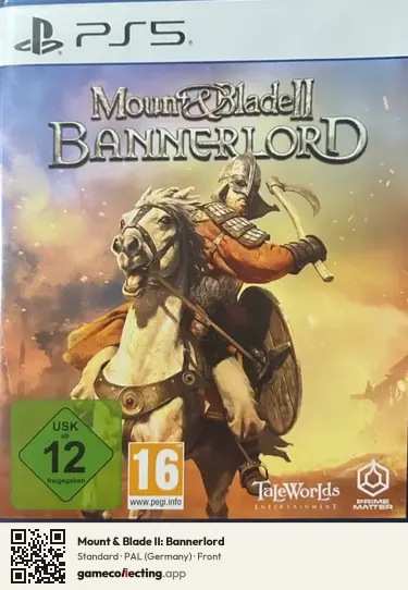 Mount & Blade II: Bannerlord PlayStation 5, Germany box front