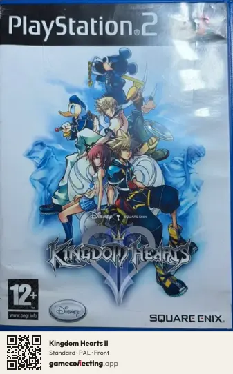 Kingdom Hearts II PlayStation 2, PAL box front