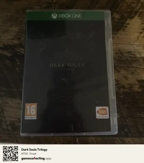 Dark Souls Trilogy Xbox One, NTSC box front