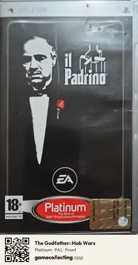The Godfather: Mob Wars PlayStation Portable, PAL box front