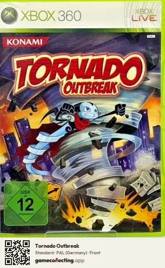 Tornado Outbreak Xbox 360, Germany box front