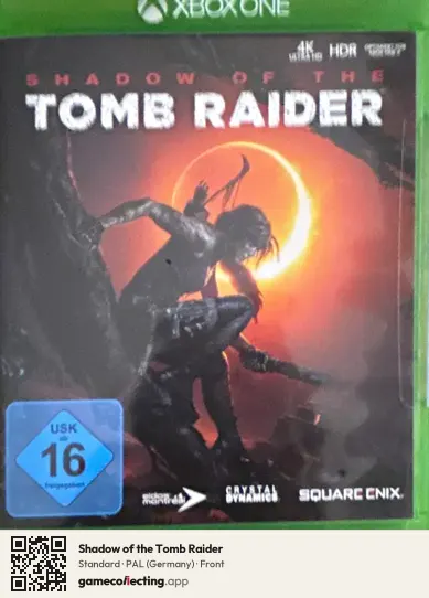 Shadow of the Tomb Raider Xbox One, Germany box front