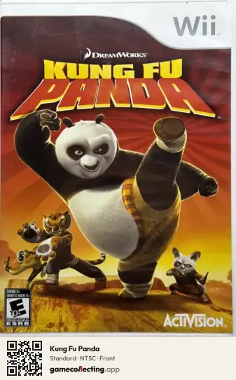 Kung Fu Panda Nintendo Wii, NTSC box front
