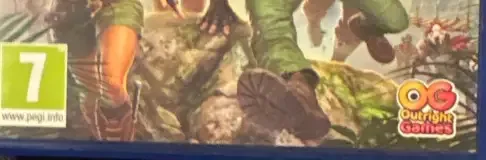 Jumanji: The Video Game, the PEGI square on its front