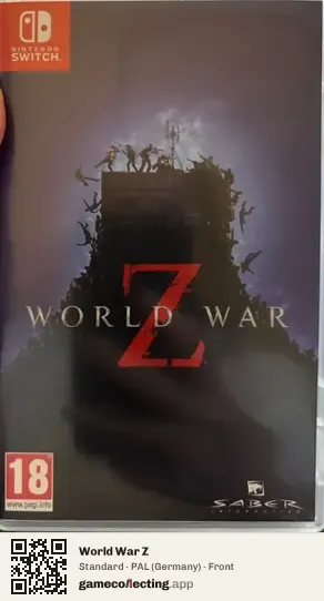 World War Z Nintendo Switch, Germany box front