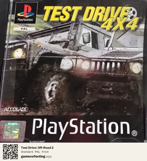 Test Drive: Off-Road 2 PlayStation, PAL box front