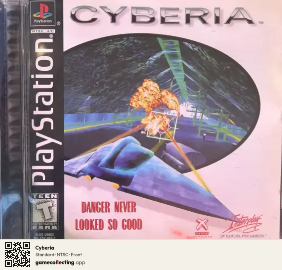 Cyberia PlayStation, NTSC box front