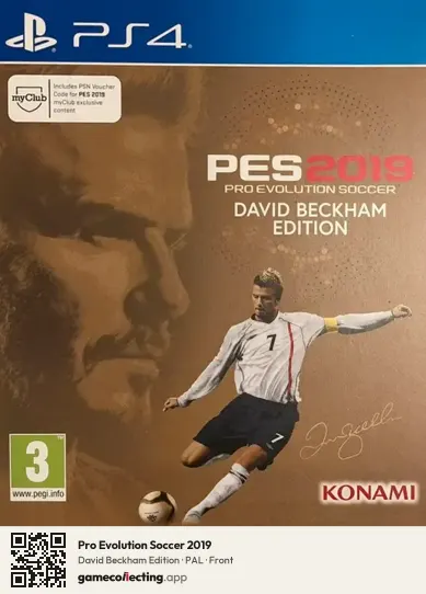 Pro Evolution Soccer 2019 PlayStation 4, PAL box front