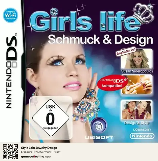 Style Lab: Jewelry Design Nintendo DS, Germany box front