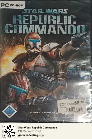 Star Wars: Republic Commando Computer, Germany box front