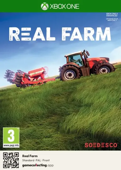 Real Farm Xbox One, PAL box front