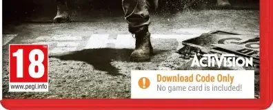 Call of Duty: Modern Warfare 4, the PEGI square on its front
