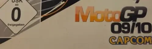 MotoGP 09/10, the USK square on its front
