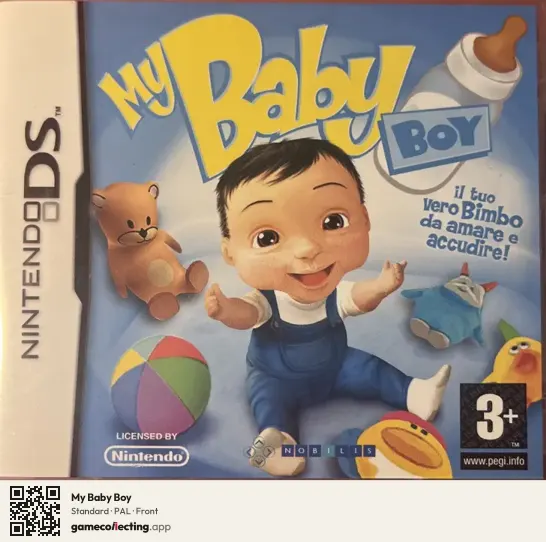 My Baby Boy Nintendo DS, PAL box front