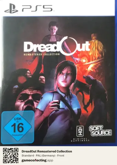 DreadOut Remastered Collection PlayStation 5, Germany box front