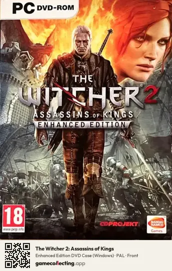 The Witcher 2: Assassins of Kings Computer, PAL box front