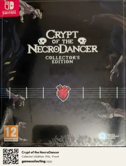 Crypt of the NecroDancer Nintendo Switch, PAL box front