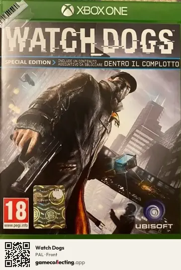 Watch Dogs Xbox One, PAL box front