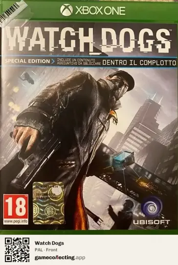 Watch Dogs Xbox One, PAL box front