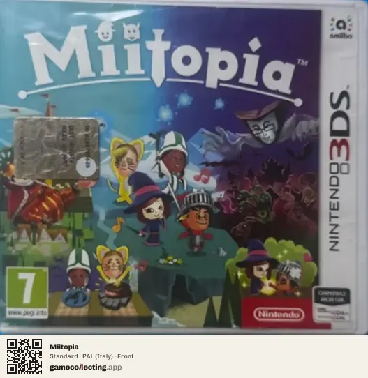 Miitopia Nintendo 3DS, Italy box front