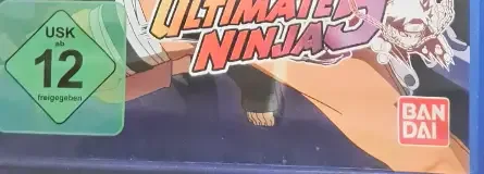 Naruto Shippuden: Ultimate Ninja 5, the USK square on its front