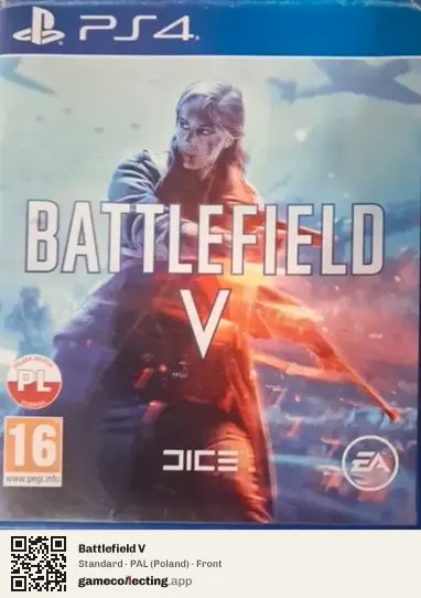Battlefield V PlayStation 4, Poland box front