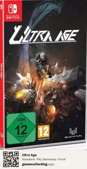 Ultra Age Nintendo Switch, Germany box front