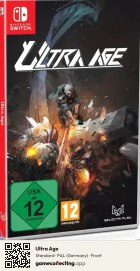 Ultra Age Nintendo Switch, Germany box front
