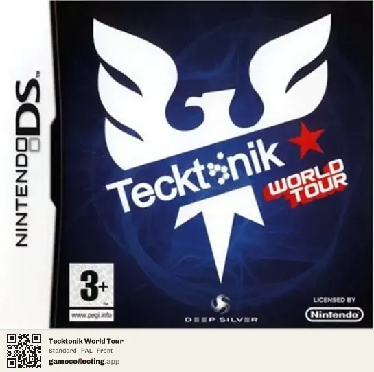 Tecktonik World Tour Nintendo DS, PAL box front