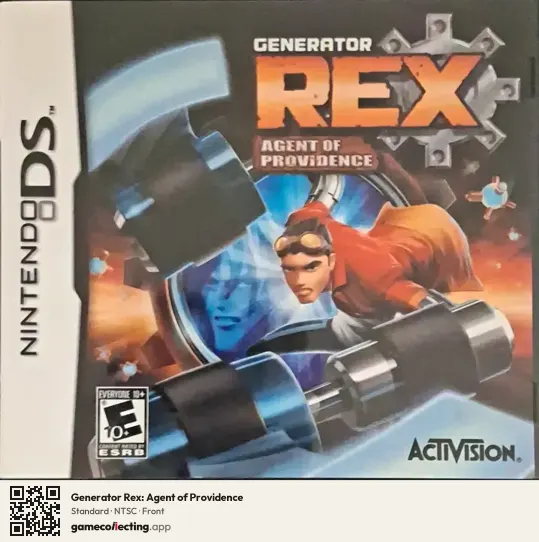 Generator Rex: Agent of Providence Nintendo DS, NTSC box front