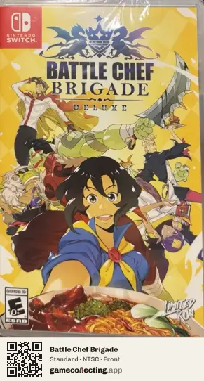 Battle Chef Brigade Nintendo Switch, NTSC box front