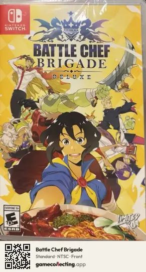 Battle Chef Brigade Nintendo Switch, NTSC box front