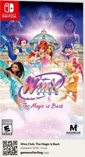 Winx Club: The Magic Is Back Nintendo Switch, NTSC box front