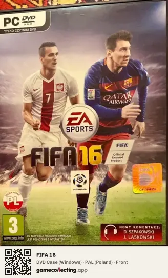 FIFA 16 Computer, Poland box front