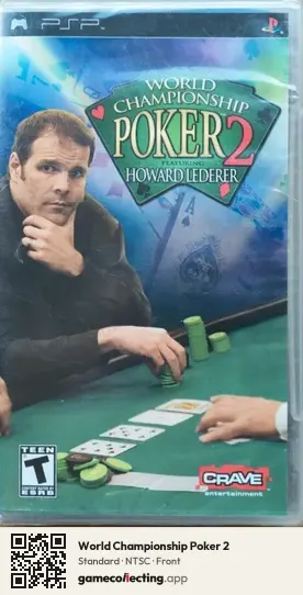 World Championship Poker 2 PlayStation Portable, NTSC box front