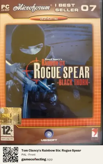 Tom Clancy's Rainbow Six: Rogue Spear Computer, PAL box front